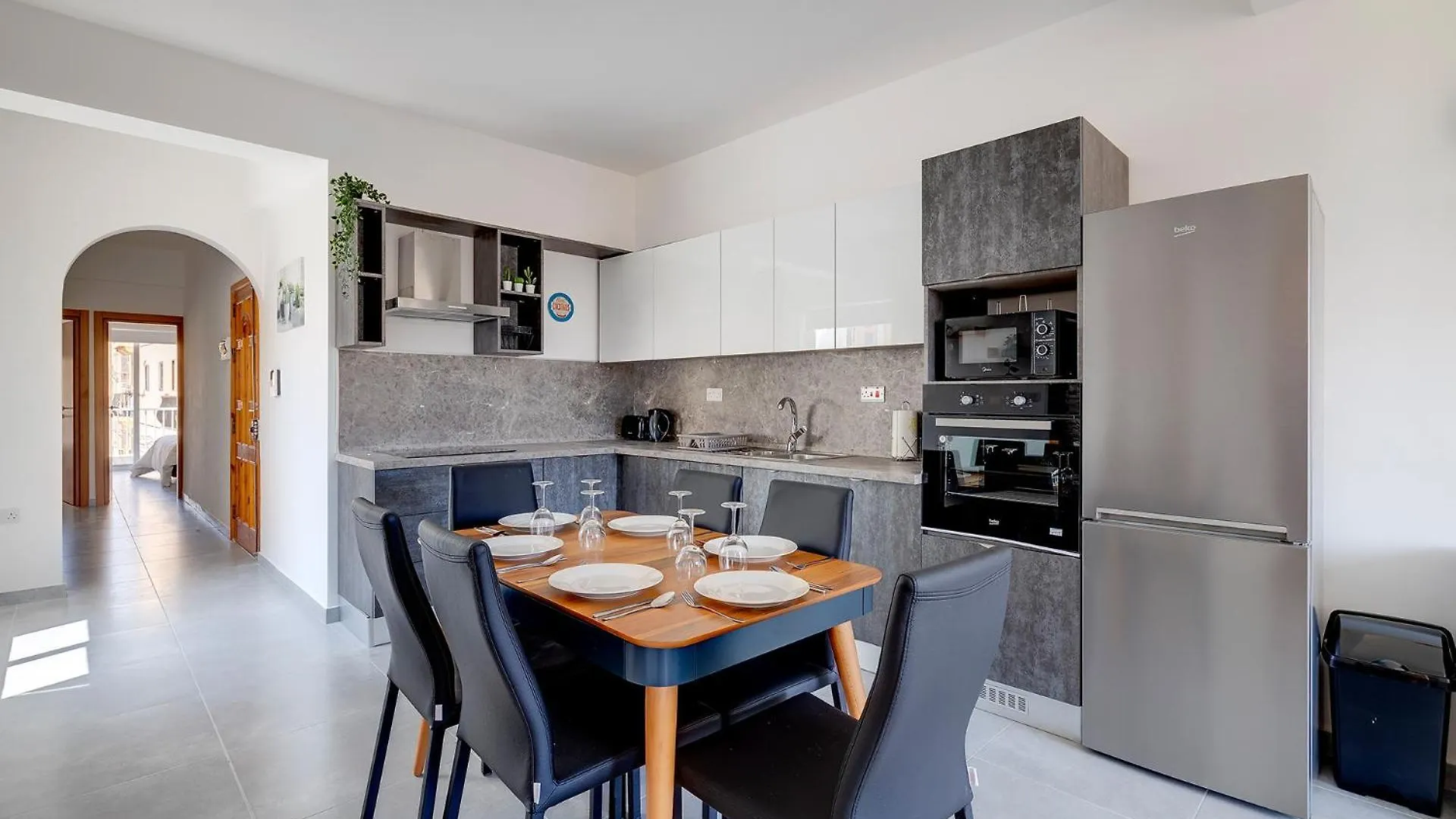 Contemporary 3Br Retreat In Prime Sliema Apartment